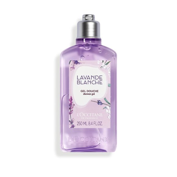 L'Occitane Limited Edition White Lavender Shower Gel 250ML NEW